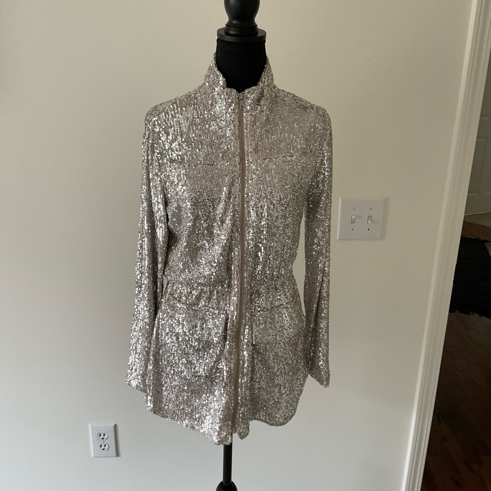 Sequin jacket